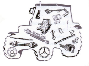 Tractor spare parts manufacture india,